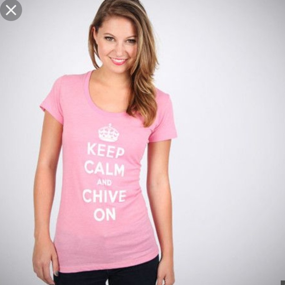 KEEP CALM AND CHIVE ON T shirt